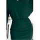 399-2 LARA Žalia elegantiška suknelė