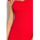 118-2 Raudona mini suknelė Numoco