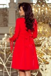 195-4 ALICE Suknelė su kaspinėliais - Raudona