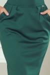 144-8 SARA Elegantiška žalia suknelė