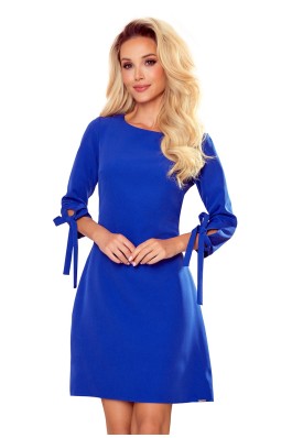 195-10 ALICE Elegantiška mėlyna suknelė