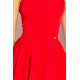 114-3 Raudona suknelė su iškirpte Numoco