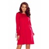 361-1 Raudona stilinga suknelė